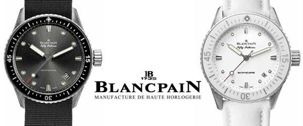 UNE MONTRE DE PLONGÉE SIGNÉE BLANCPAIN