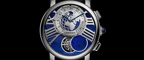 LA MONTRE ROTONDE DE CARTIER TERRE ET LUNE