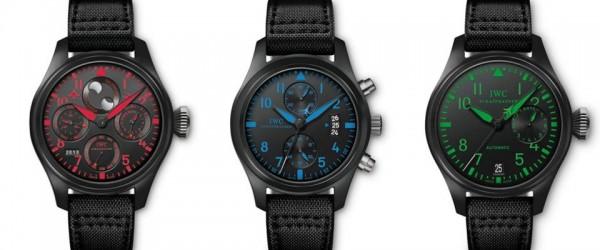 IWC PRÉSENTE TROIS MONTRES D’AVIATEUR TOP GUN