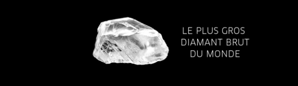 Record du plus gros diamant brut du monde