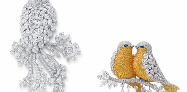 LA MAISON GRAFF DIAMONDS CRÉÉ L’ÉMOI À BASELWORLD EN DÉVOILANT LES BROCHES LOVE BIRD