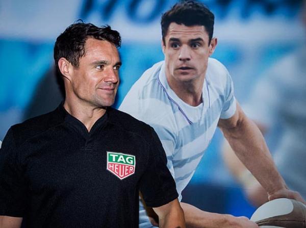 COUP D’ENVOI AVEC DAN CARTER !  LE CÉLÈBRE JOUEUR DE RUGBY RENTRE DANS LA FAMILLE TAG HEUER