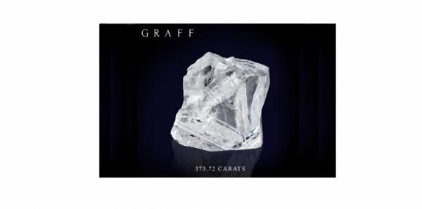 BREAKING NEWS : LAURENCE GRAFF ANNONCE AVOIR ACQUIS 373.72 CARATS DU LESEDI LA RONA…… A BEAUTY OF THE ROUGH