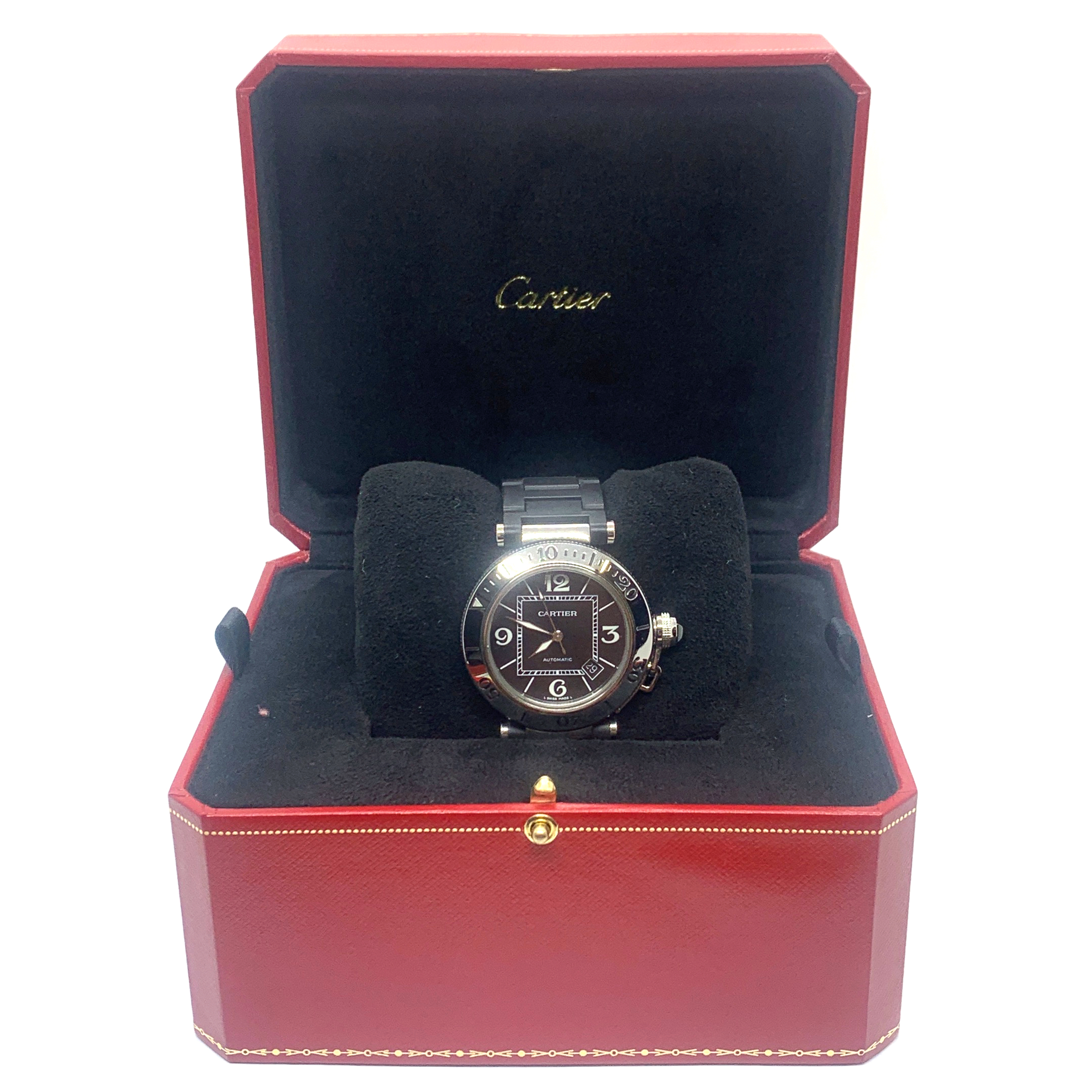 Cartier Pasha Seatimer // W31077U2
